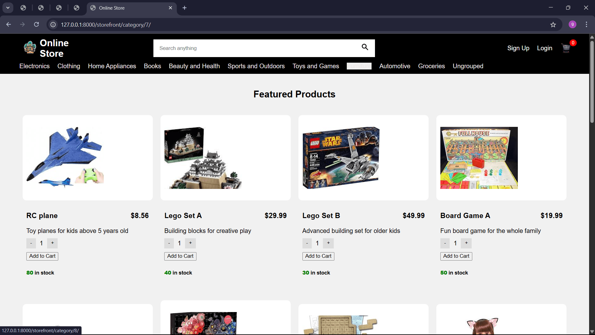 Local Online Store